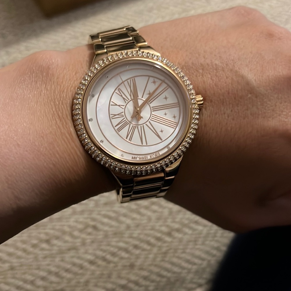 Michael Kors gold stainless steel